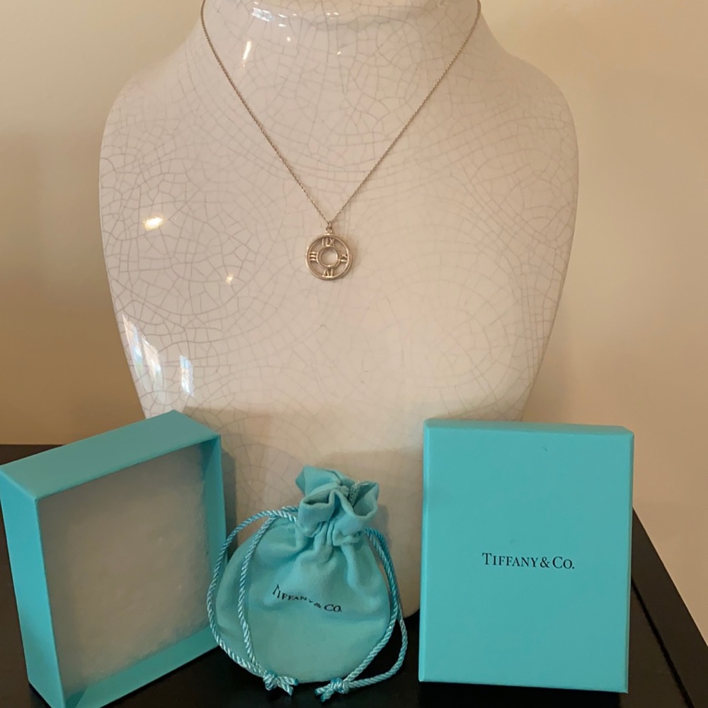 Tiffany & Co. Atlas a sterling Silver Necklace